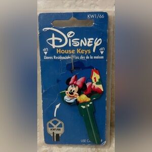 Disney Minnie Mouse KW1/66 Blank Two-Sided House Key House